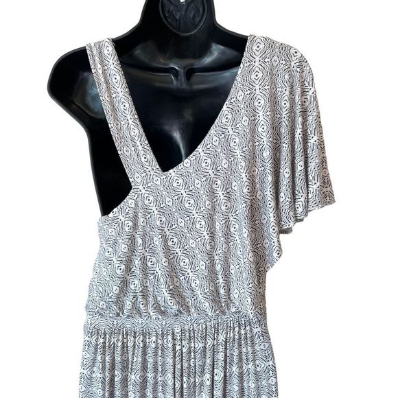 Anthropologie Maeve Jamie One Shoulder Wide Leg Jumpsuit - Picture 9 of 11